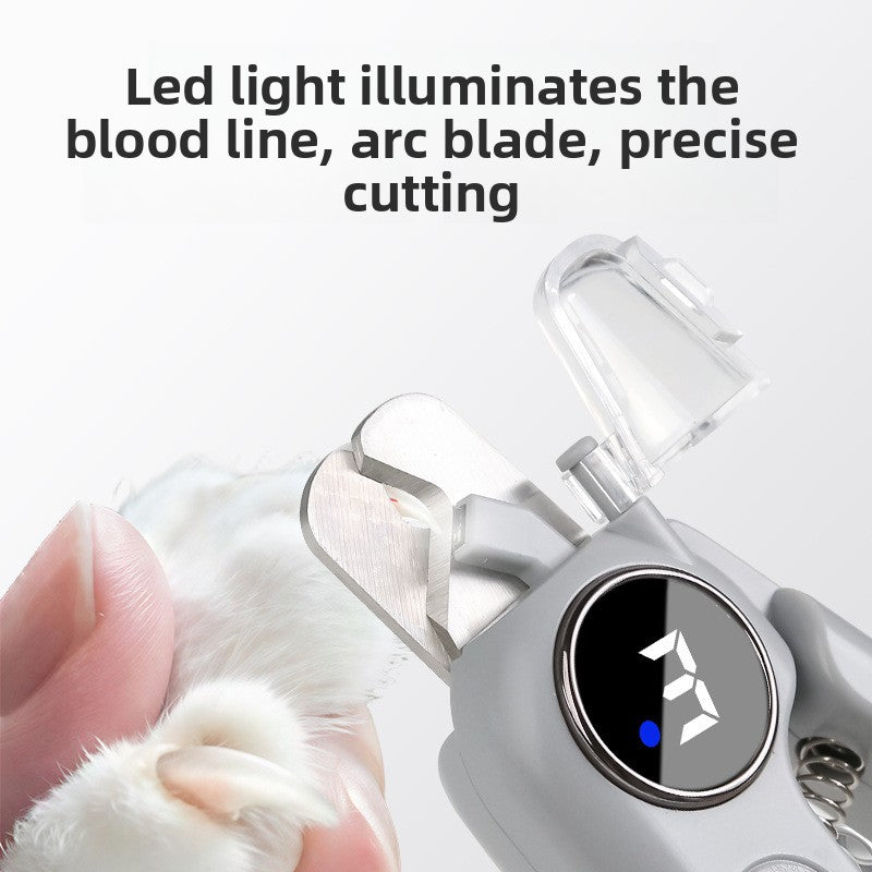 Electric Pet Nail Grinder – Painless, Quiet & Safe for Cats & Dogs