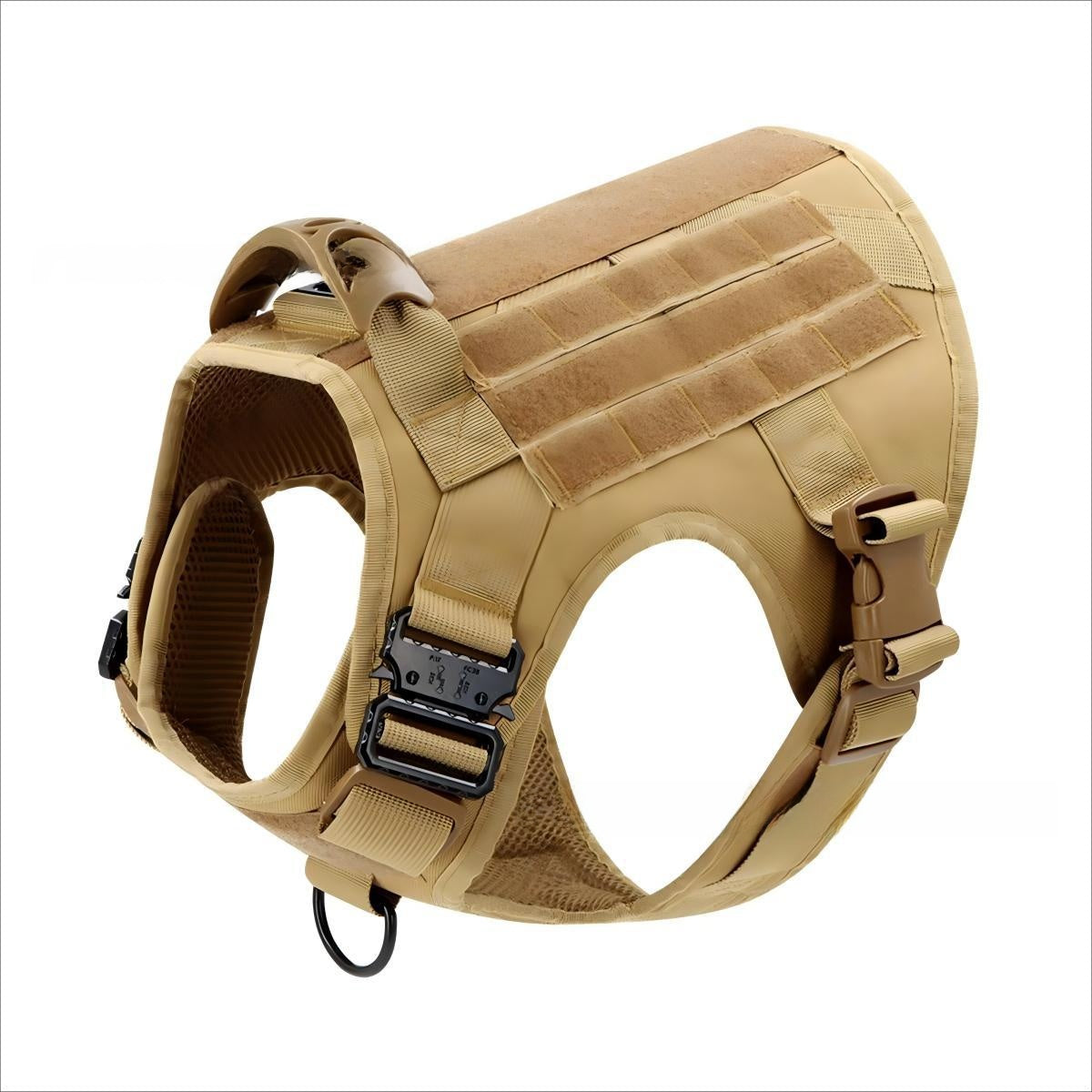 Tactical Dog Vest with Collar and Leash Set