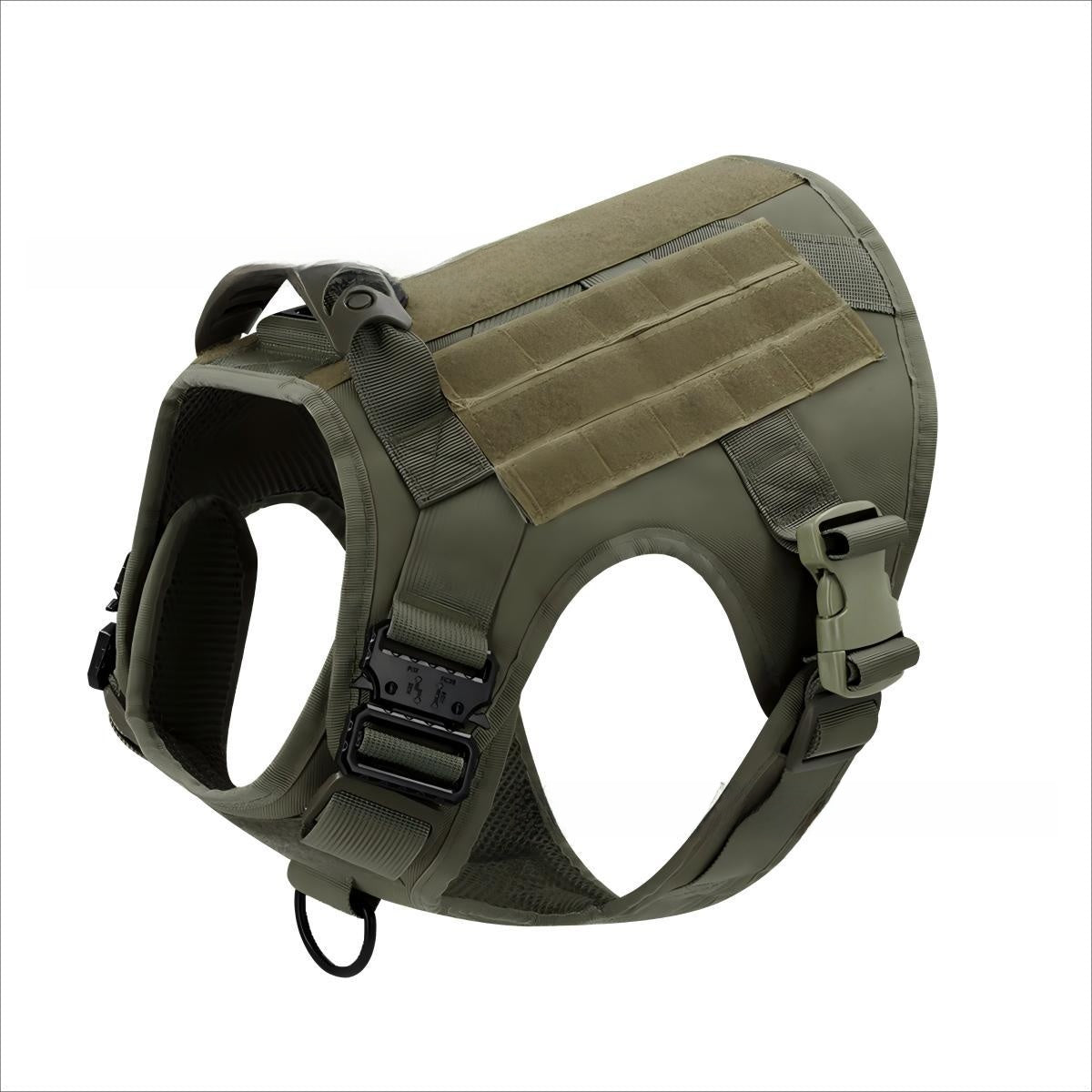 Tactical Dog Vest with Collar and Leash Set